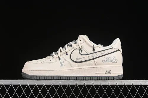 All categories Nk Air Force 1 Air Force series Nk Air Force 1 Low Air Force low-top Nike Air Force 1'07 Low LV co-branded beige bottom drawstring Air Force 1 low-top casual sneakers DM6868-100